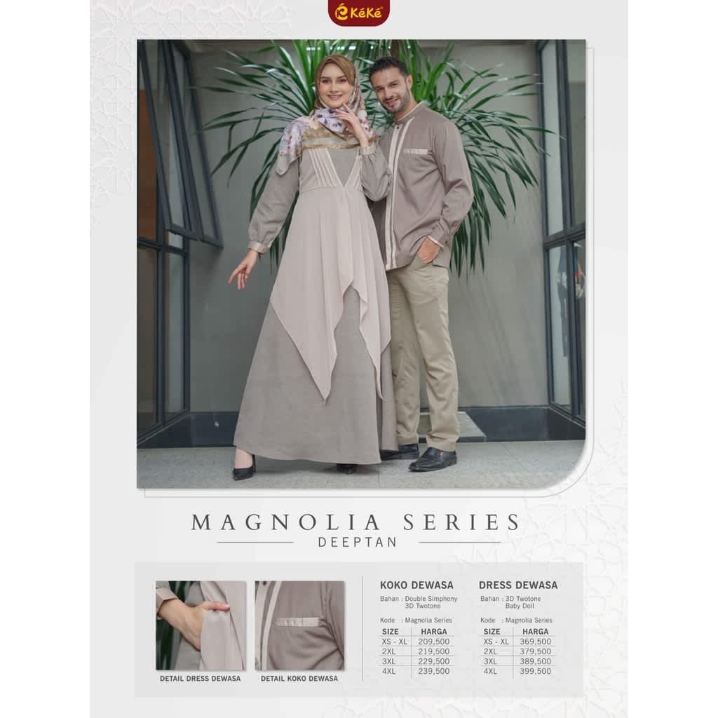 GAMIS KEKE GDK SR MAGNOLIA SERIES D.TAN