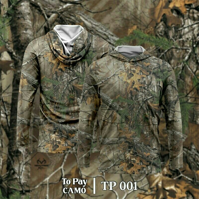 (COD) Baju Camo Hunting Murah - Kaos Camo Berburu