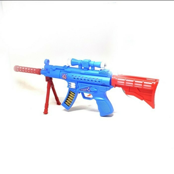Mainan Senapan Amerika - Senapan Tembak-Tembakan Seru