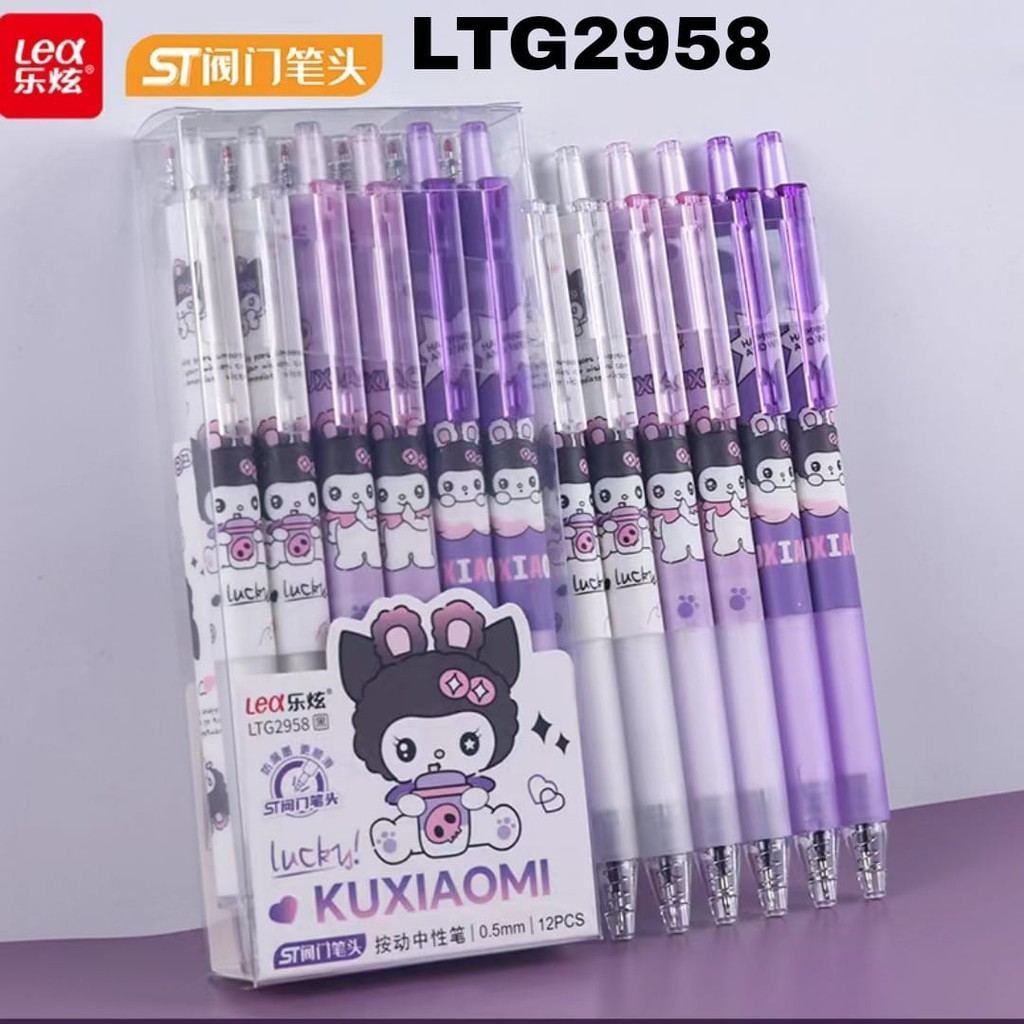 

MJ Balpen tipe cetek fancy 0.5mm (12pc)/Pulpen/Pen Jel/Balpen Jel/Ballpoint