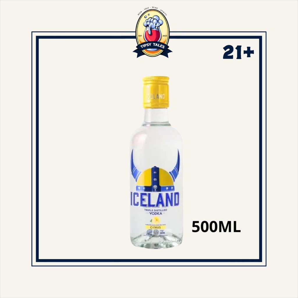 Iceland Vodka Citrus 500ml