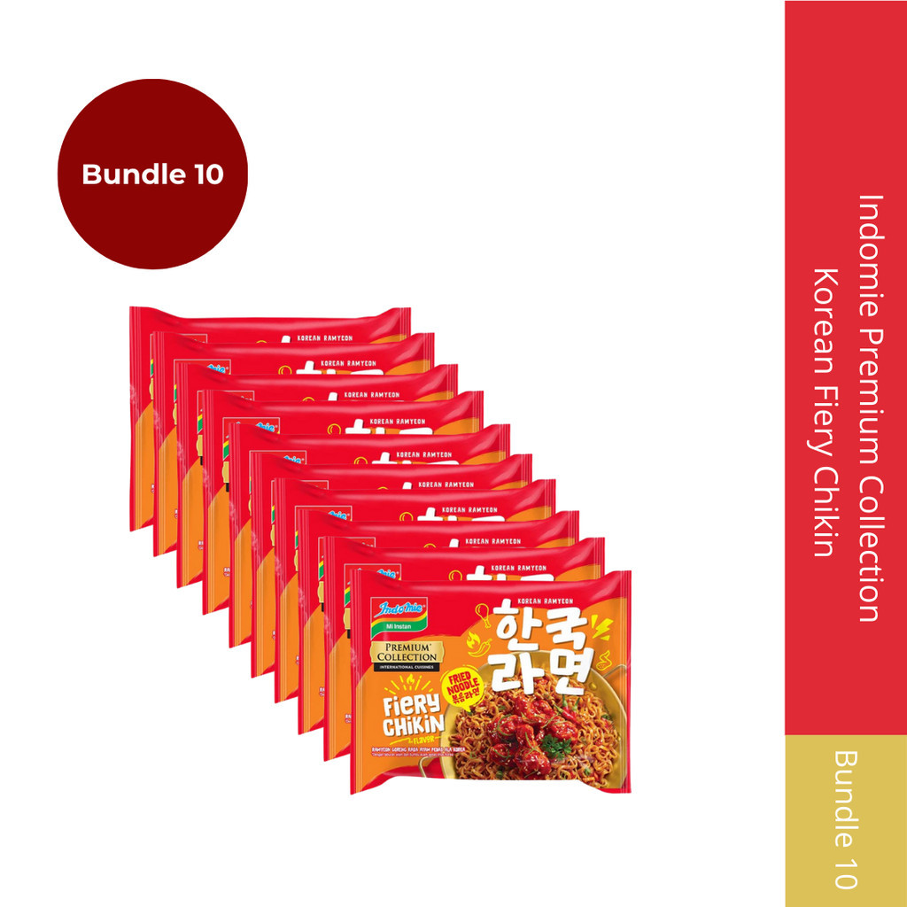 

Indomie Premium Collection Korean Fiery Chikin - Bundle 10