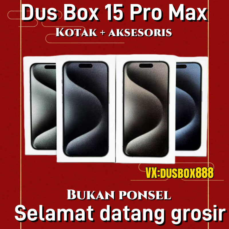 

Dus Box Kotak 14/15 Pro Max Grosir, stok banyak, termasuk kabel data