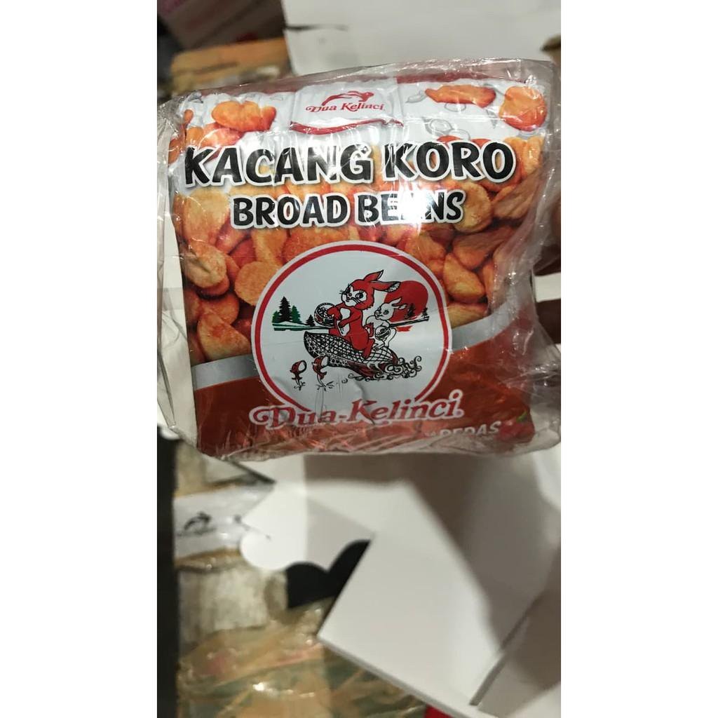 

Kacang Koro Pedas 1 Renceng 10 Pcs / 10 grm Bal Pak Grosir Dua Kelinci