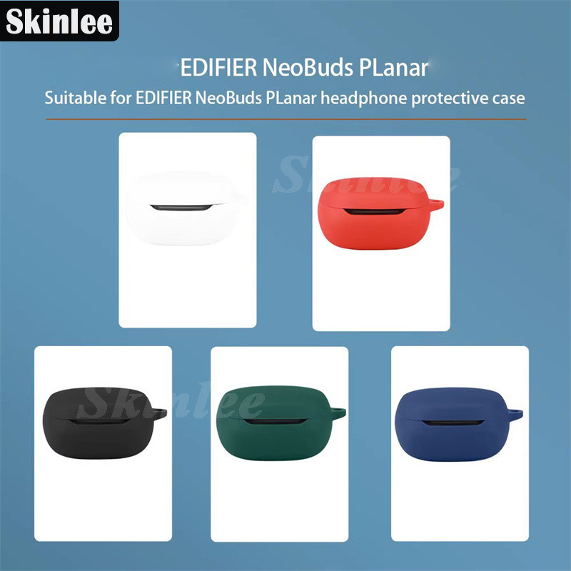 Untuk EDIFIER NeoBuds Planar Cover Kotak Earphone Bluetooth Casing Silikon Lembut untuk EDIFIER NeoB