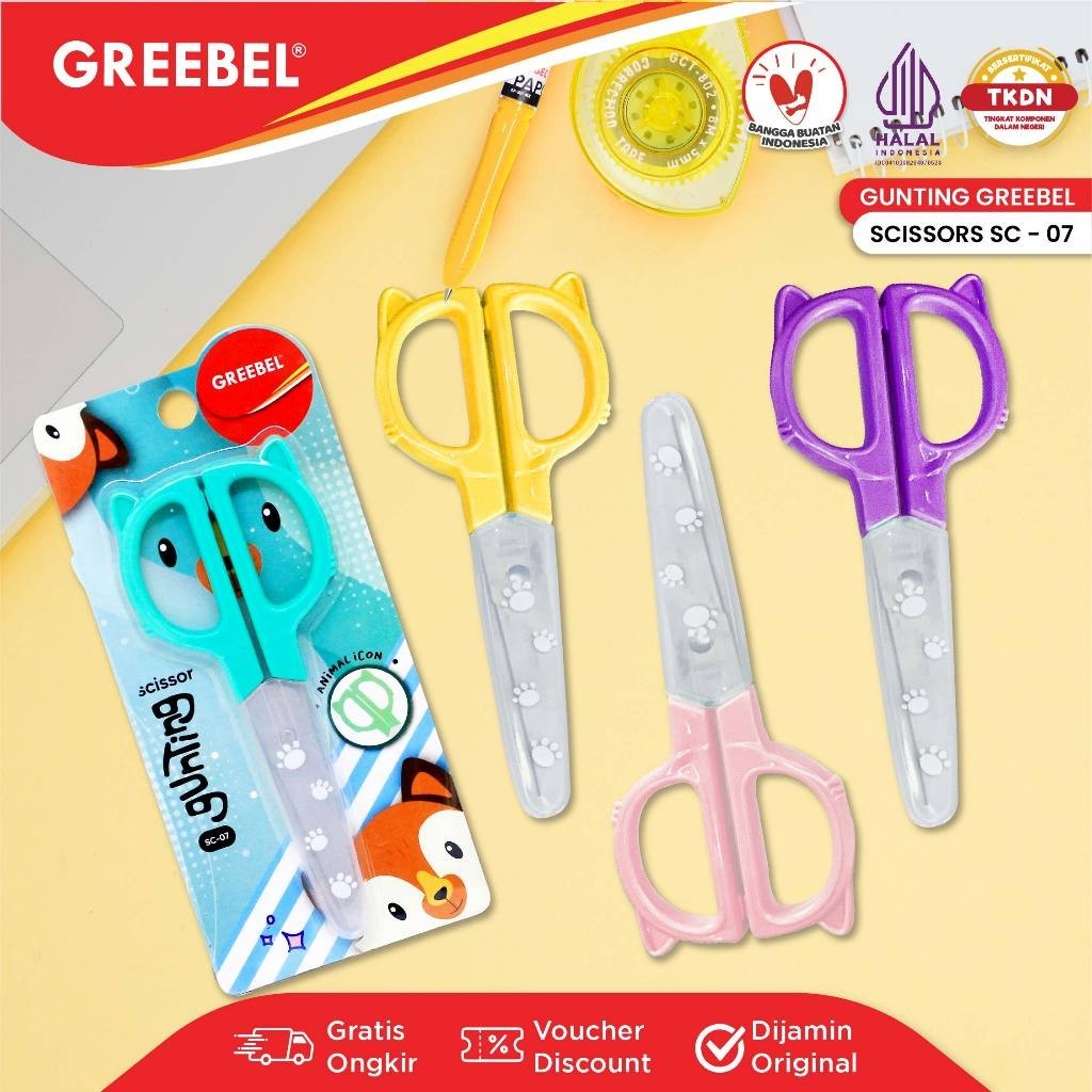 

Gunting Anak GREEBEL SC 07 (1 pcs)