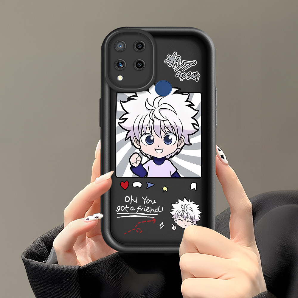 Realme C15 Untuk Phone Case Custom Casing Hp Kesing Softcase Soft Silikon Anime Cute Tahan Jatuh Kil