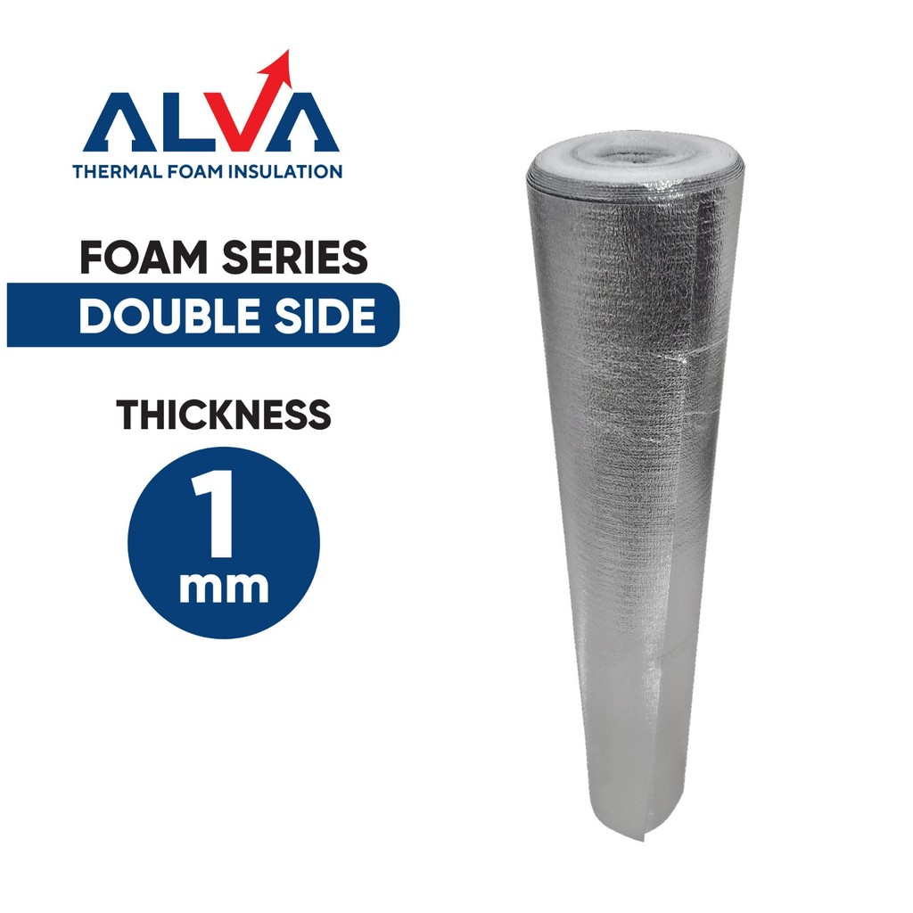 ALVA Aluminium Foil Atap Foam Series Double Side