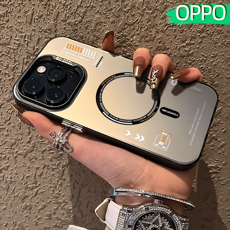 Keren Terbaru Glossy Hologram PC Case OPPO A18 A57 A16 A15 A17 A60 A3x A3s A5s A54 A53 A12 A31 A58 A