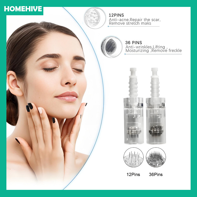 Nano Needle Jarum Bbglow For Dermapen / Jarum Bb Glow Derma Dr Pen Mym Sulam Bibir Eyeliner R3 / Pen