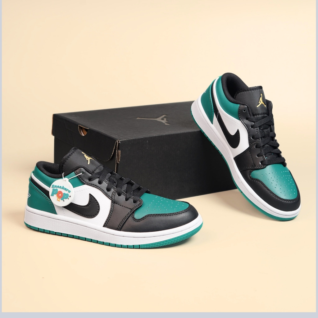 Nike Air Jordan 1 Low Green Toe