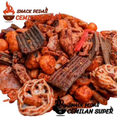 

CS KERUPUK SEBLAK CAMPUR 100g Krupuk Seblak Mix Mercon Makanan Pedas Seblak Basah Seblak kering