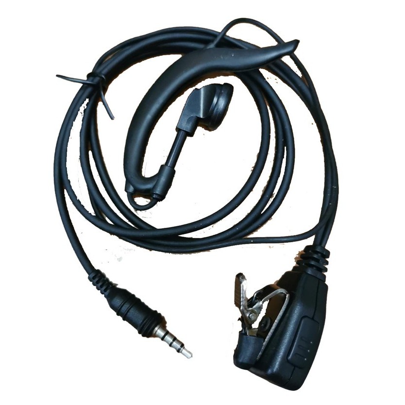 DJ97 Handsfree HT POC Y15 H5 Easytalk T520 PTT Model Karet Earmic Earpiece