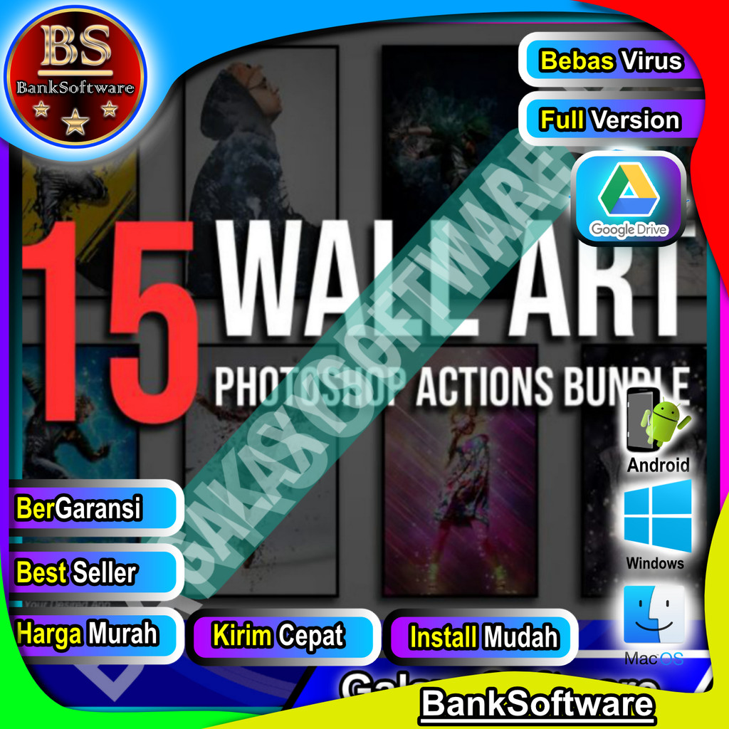 CreativeMarket – Wall Decor Photoshop Action [ATN] - AmazingSoftware