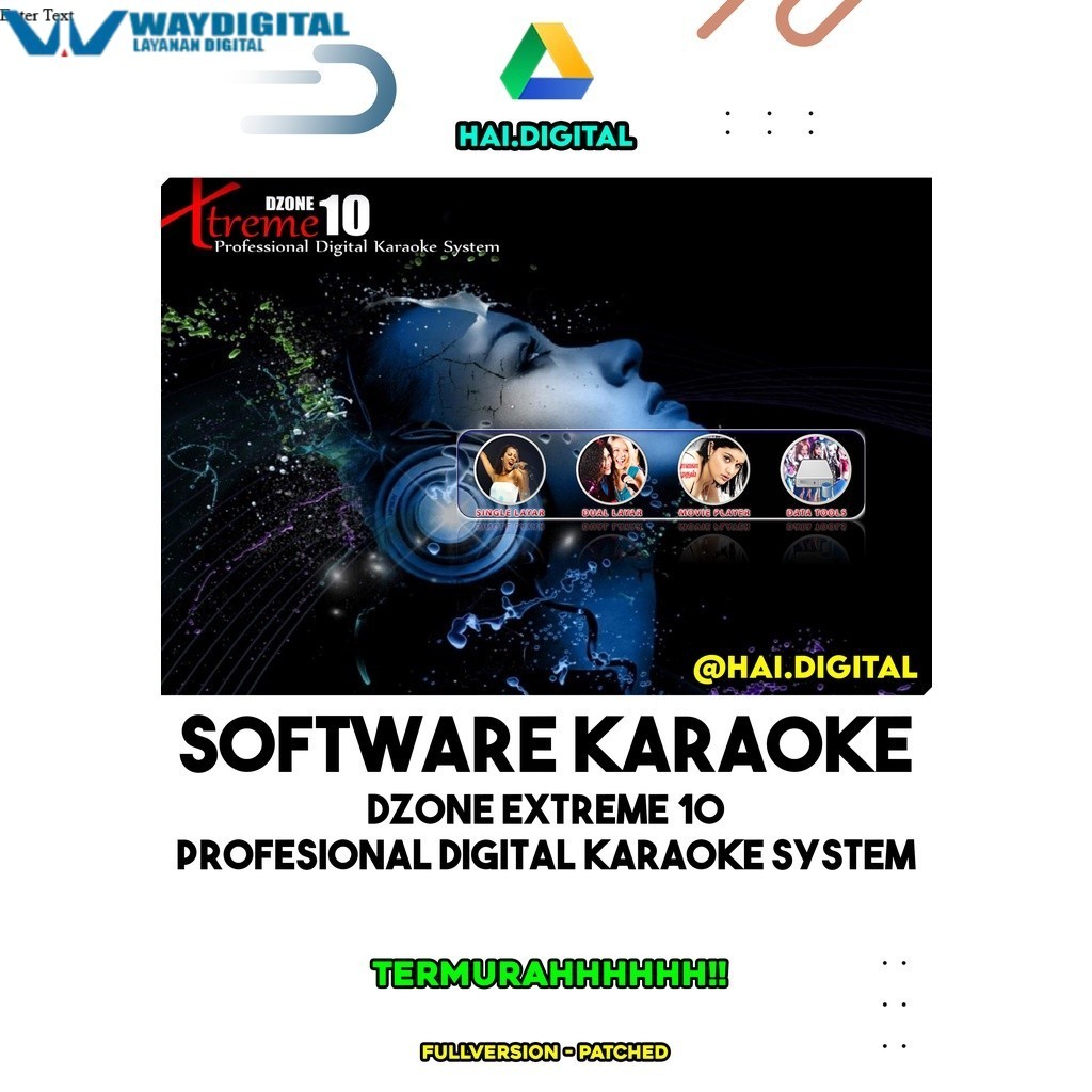 Software Karaoke Dzone Extreme 10 PRO - Fullversion Portable Bisa Dual LAYAR