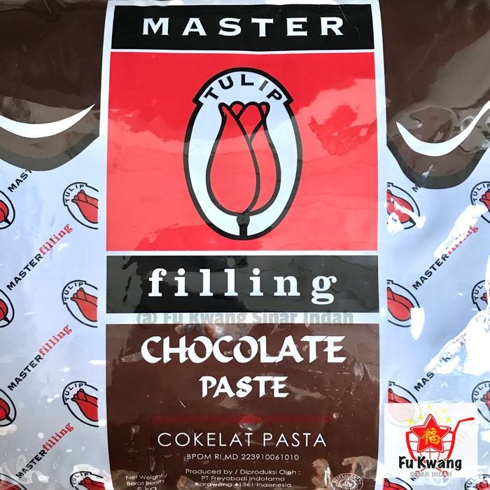 

Tulip Master Choco Chocolate Cokelat Coklat Filling Paste Pasta 500 g - 500 gram