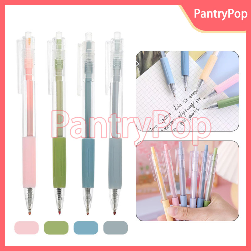 

Pulpen Gel Ink 0.5mm Retracable / Alat Tulis Kantor Sekolah Pena Pen Pencet Tinta Cair / Pulpen Jel / Pulpen Gel Mekanik