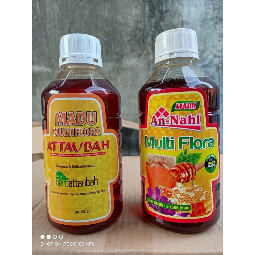 

MADU MULTIFLORA ASLI 1500 GRAM Madu Murni An-Hahl 1,5 KG MULTIFLORA MURNI