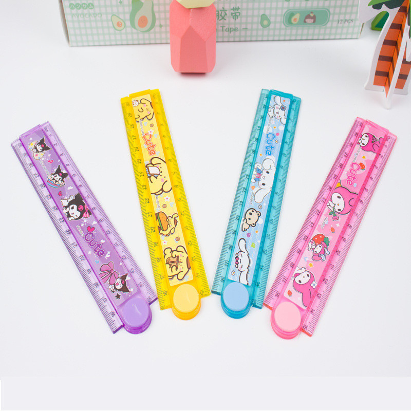 

PENGGARIS LIPAT / PENGGARIS PLASTIK / RULER / PENGGARIS KARAKTER LUCU ATK