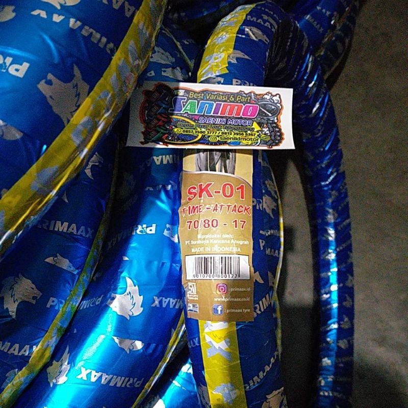 TINBACKSHOP Ban primax SK 01 70/80-17 SK01 (1 biji)