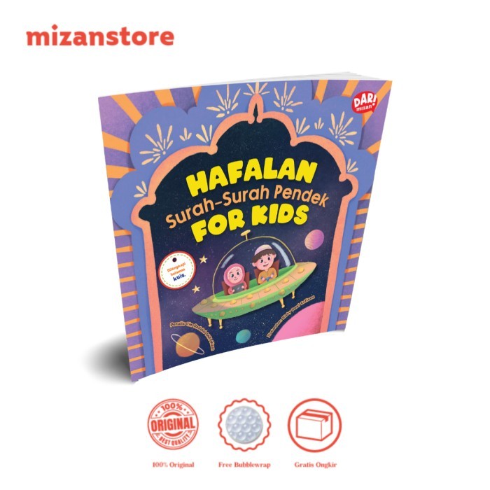 BUKU HAFALAN SURAH-SURAH PENDEK FOR KIDS (SC) - DAR MIZAN