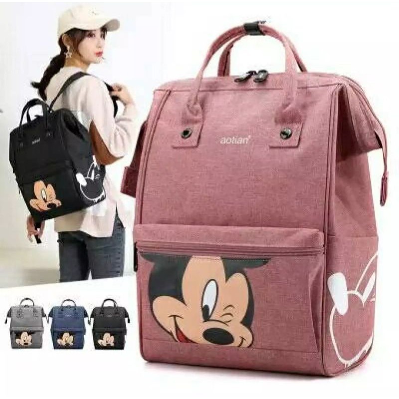 [PREMIUM ORIGINAL] Murahnich Tas Ransel Anello mickey backpack anello disney