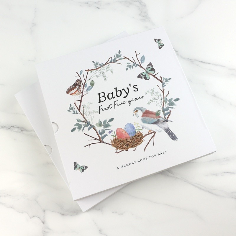 

custom.custom High quality hardcover growth journal custom first yearbook with box