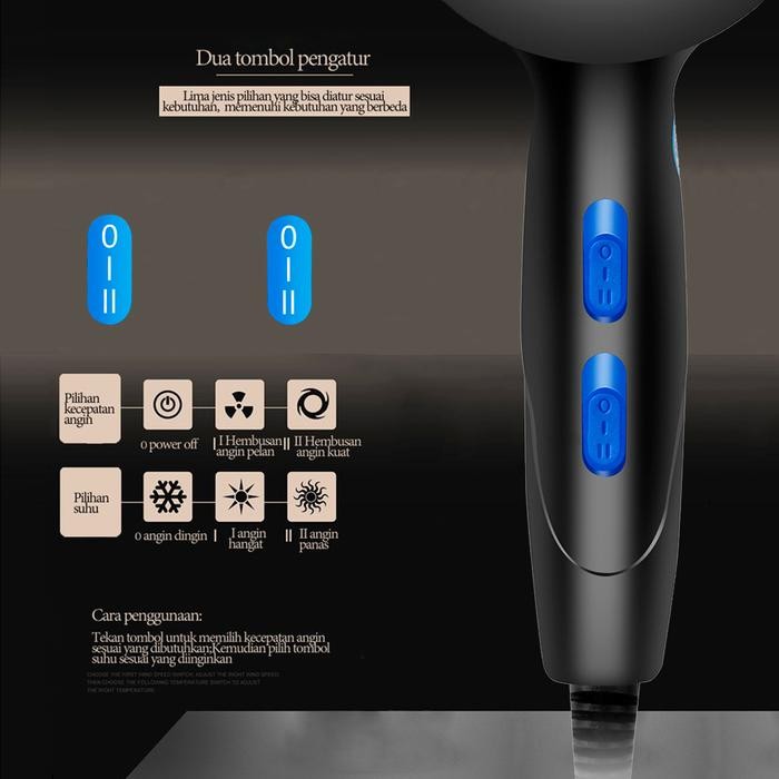 promo  -(COD) TERVIRAL INONE Hairdryer Rambut 850W Pengering Rambut Termurah Bergaransi Dryer Catoka