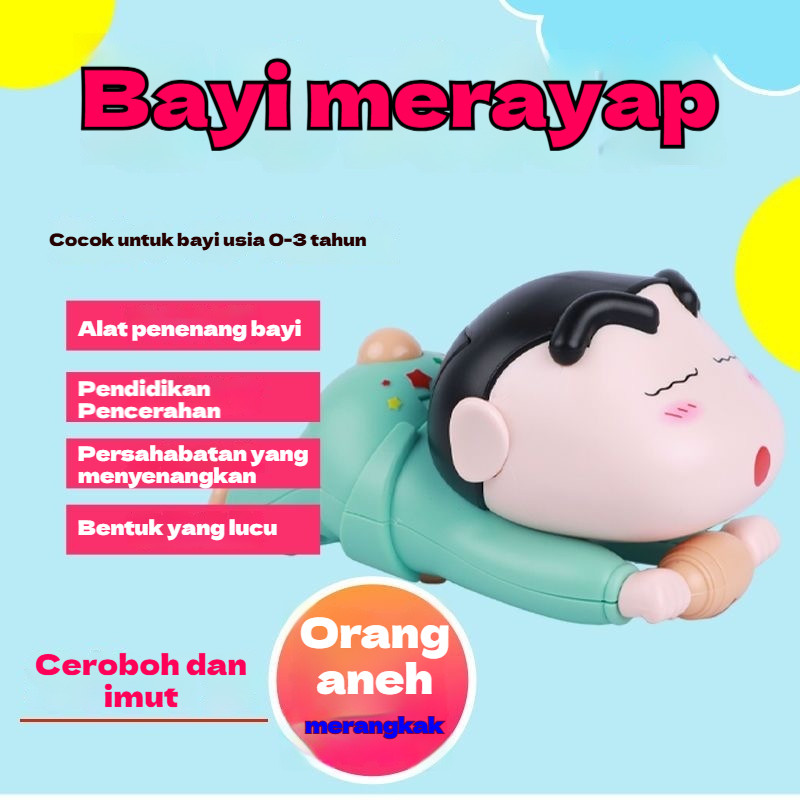 Xiaoxin Dinamis/Mainan Kepala Bergerak Mainan/Jam Xiaoxin Dinamis