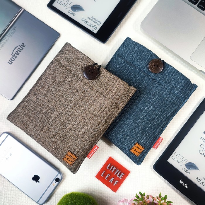 

promo -softcase kindle oasis 7 inch 9th gen soft case pouch sleeve denim kain
