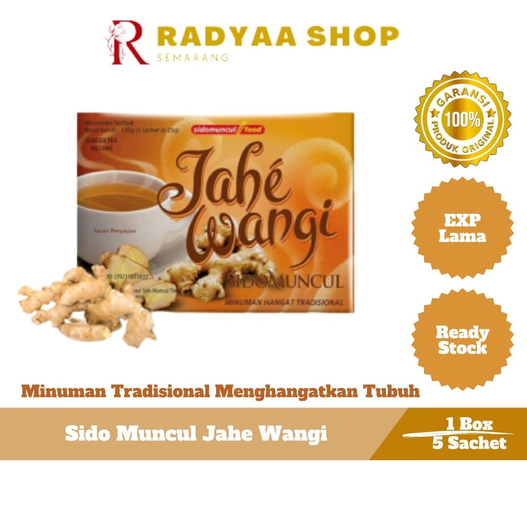 

Sido Muncul Minuman Jahe Wangi 5's - Membantu Menghangatkan Badan