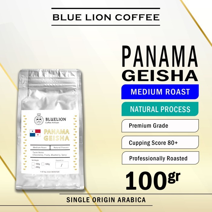 

Blue Lion Coffee Panama Geisha 100 gram - BUBUK HALUS