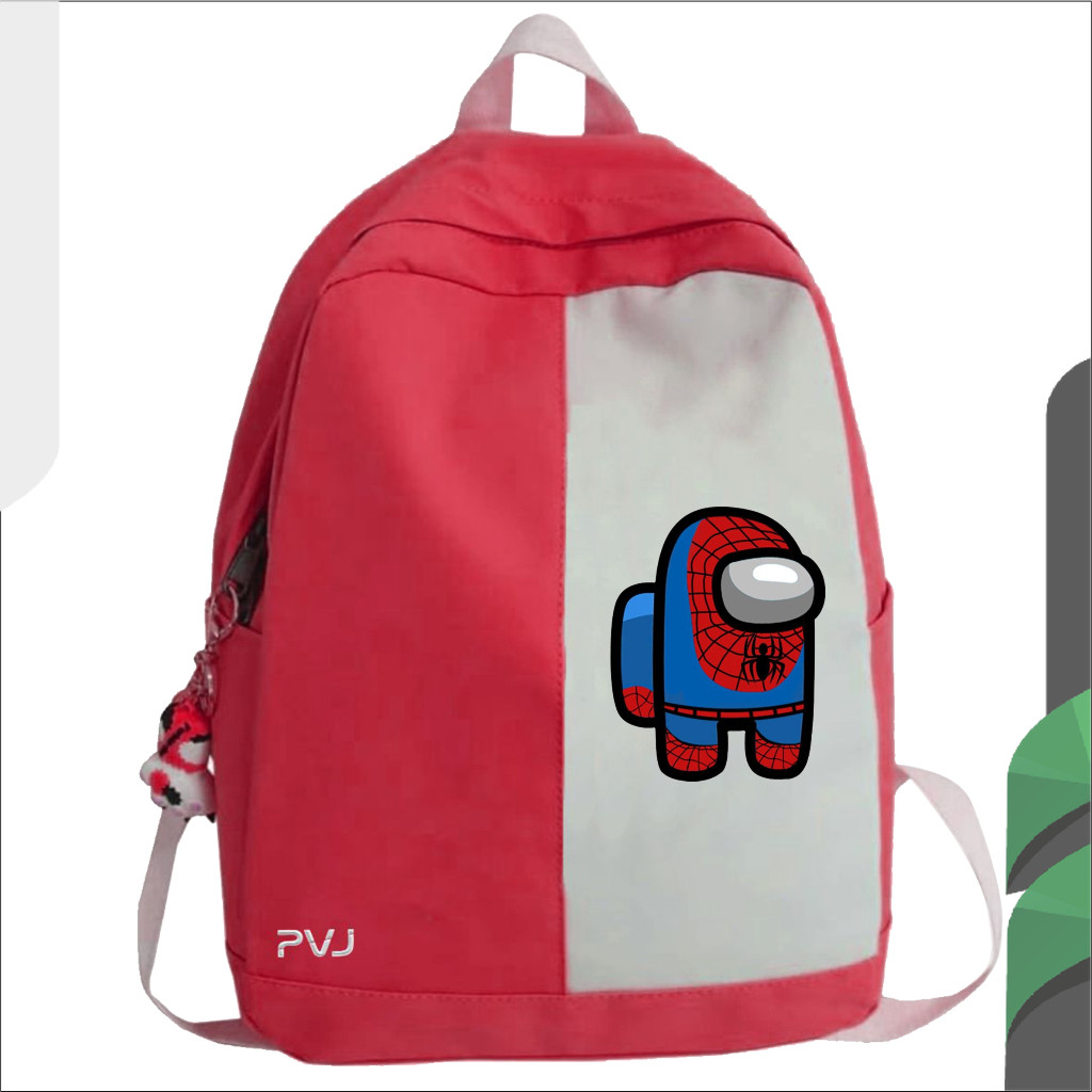 AS Tas Ransel Motif Spiderman - Among Us Tas Anak Laki Laki Fashion Kids 21 A1