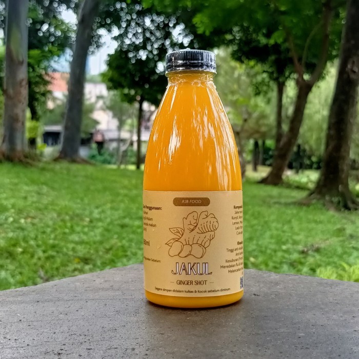 

Jakul 350ml Golden Potion Ginger Shot - Tanpa Madu