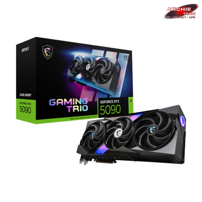 VGA MSI RTX 5090 32GB GAMING TRIO OC