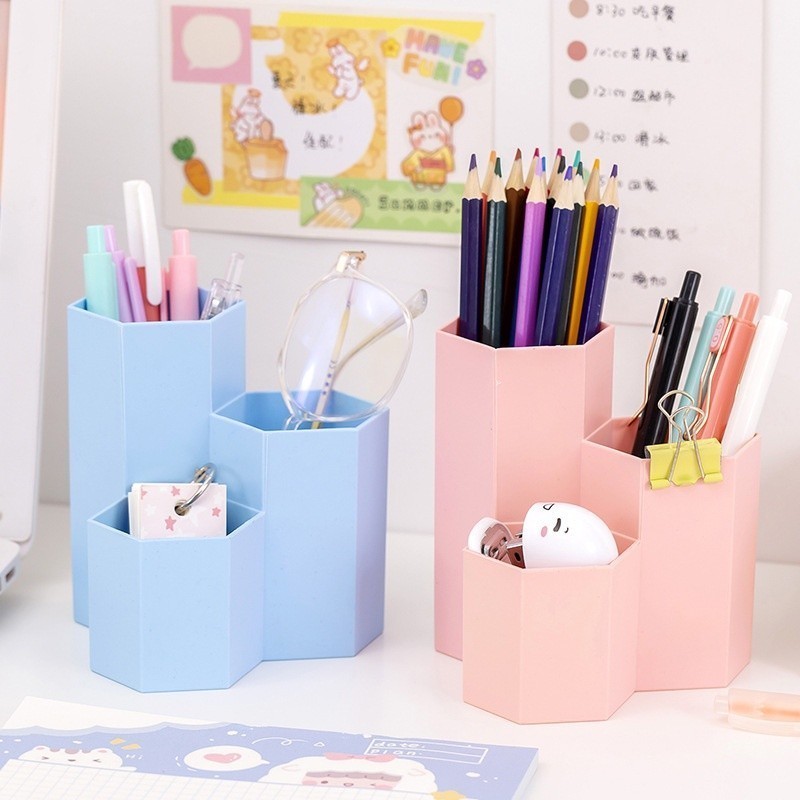 

Kotak Pensil Organizer 3 Layer Tempat Pensil 3 Slot 3 in 1 931