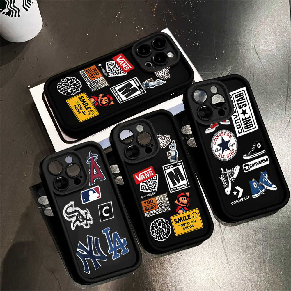 Casing hp ITEL A50 P40 Plus P50 P55 Plus S23 S23Plus itelA04 A05S A60 A70 RS4 Converse Tide Soft Cas