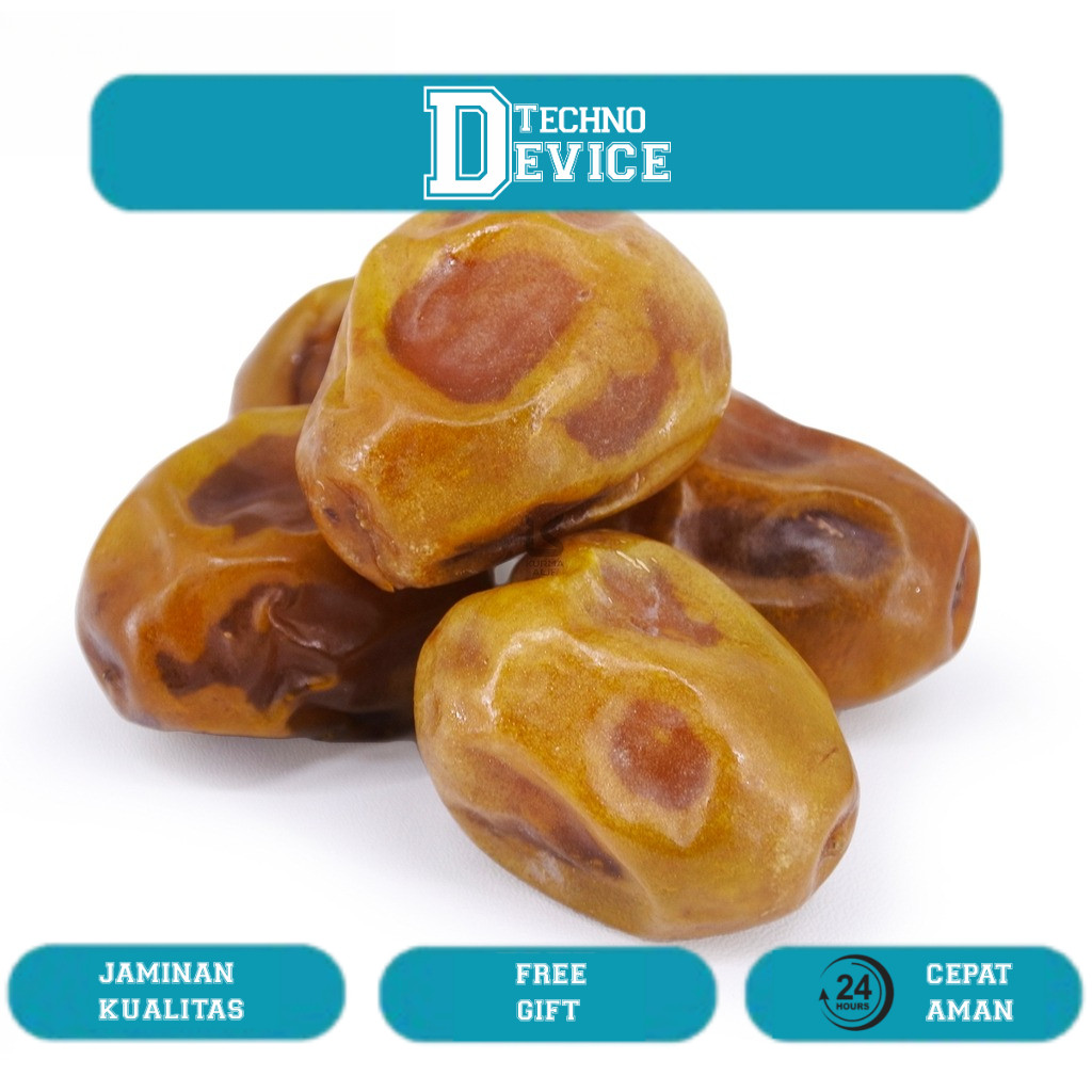 

Kurma Sukari Kurma Raja 1 Kg Lembut Manis Legit Premium