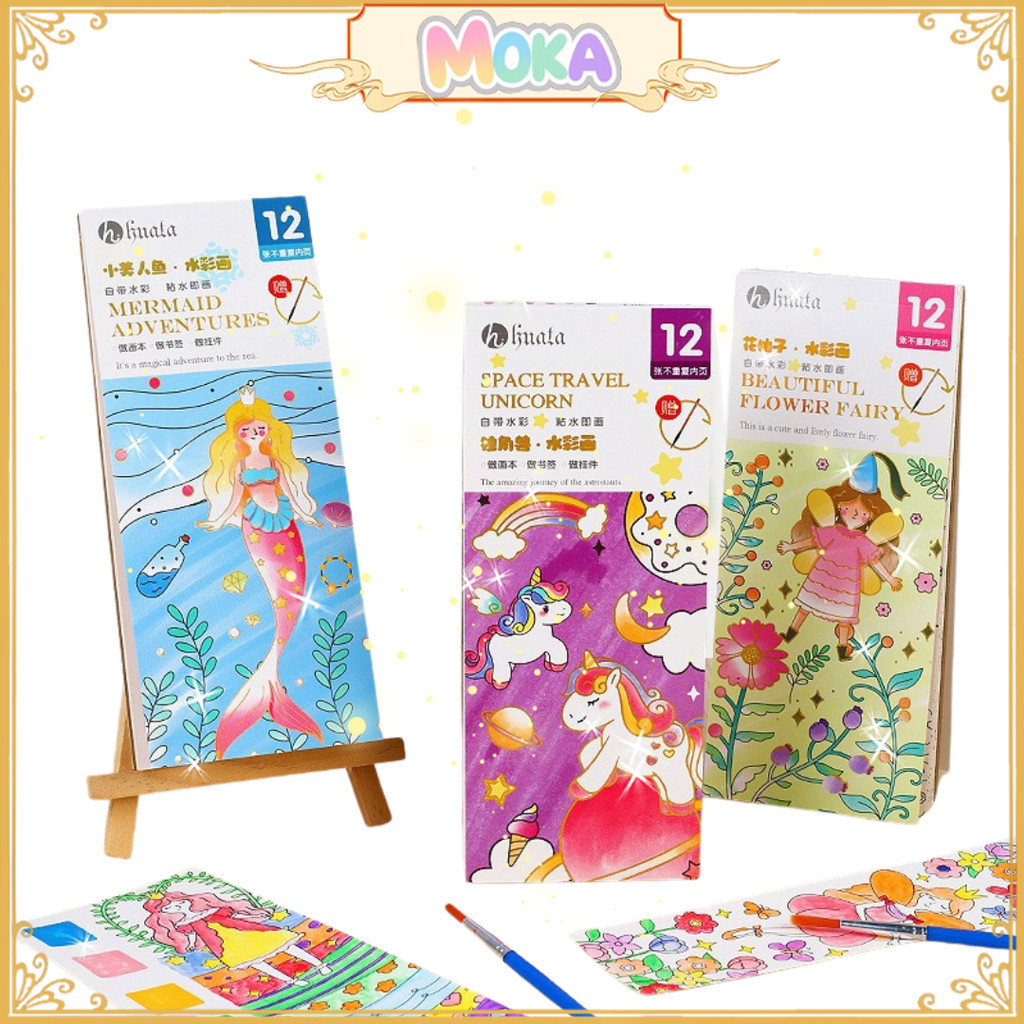 

MOKA 1 Set Paket Lukis / Paket Melukis Anak MKA129