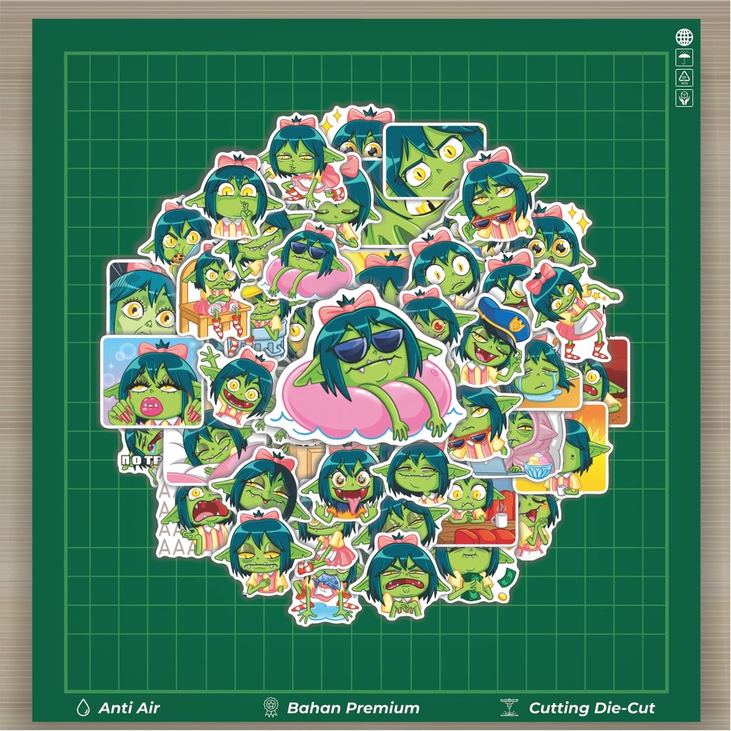 

HOT 50 PCS STIKER Stiker Gabi Stiker Fashion Cars Decal Dingin Kartu Album Custom Vinyl Anti Air- Sticker Aesthetic Buku Journal Koper Casing HP Tablet Laptop Helm Motor Botol Minum