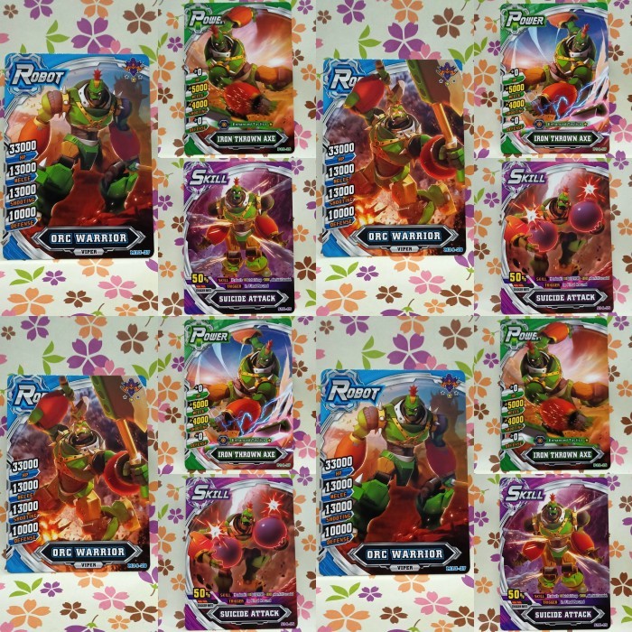 hero of robots set ORC WARRIOR