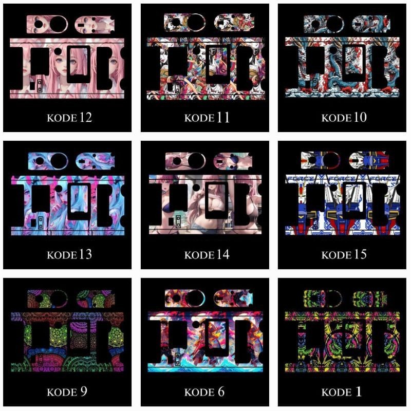 

GARSKIN STIKER VARIASI BYHQ QUSTUM