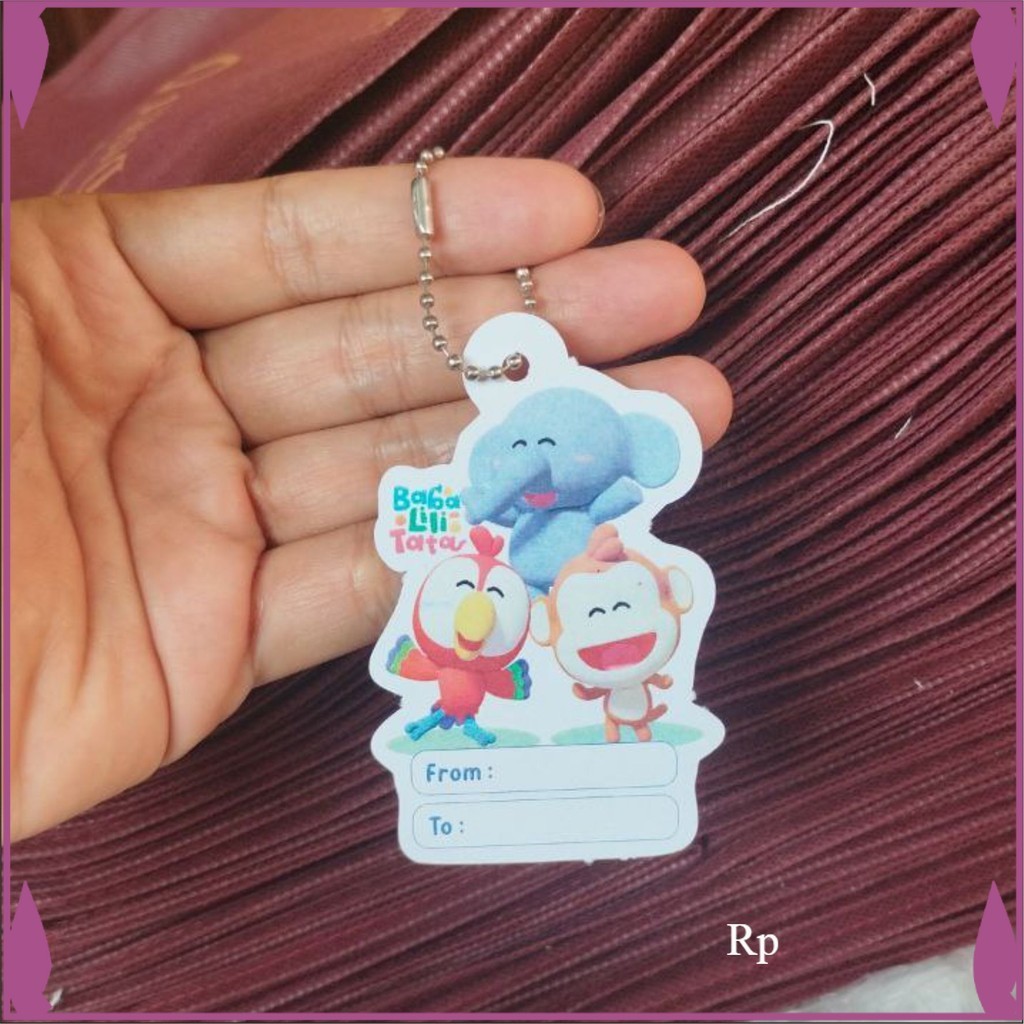 

Hang Tag Ulang Tahun Custom Nama Anak Isi 20pcs Cetak Toko_Renata