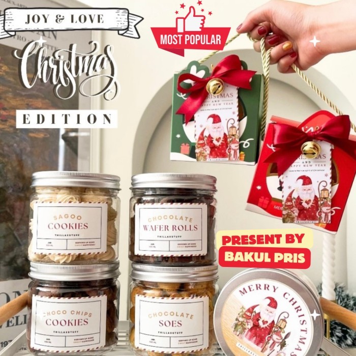 

Hampers Natal Christmas Hampers 2024 Kue Natal Christmas Gift Ready - Choco cips, White Cloud