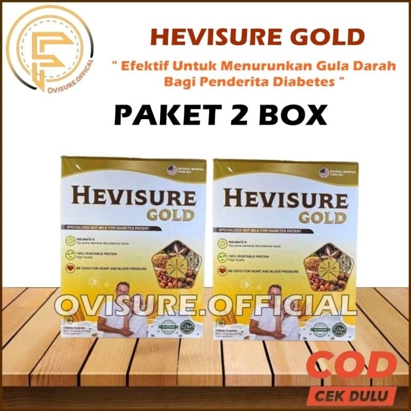 

Hevisure Gold Susu Diabetes Dan Kencing Manis Original