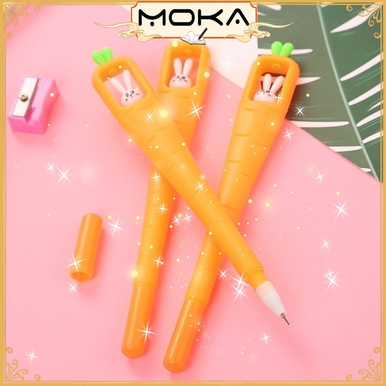 

MOKA PULPEN GEL MOTIF CARROT/PULPEN AIR BENTUK WORTEL LUCU MKP77