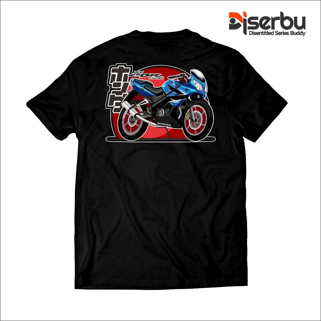 Roadmax CBR Old Japan Style: Kaos Distro Motor Racing Untuk Pria Garang