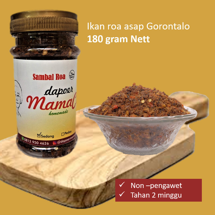 

✨TERLARIS -Sambal Ikan Roa Premium Tidak Berminyak - Rasa Pedas