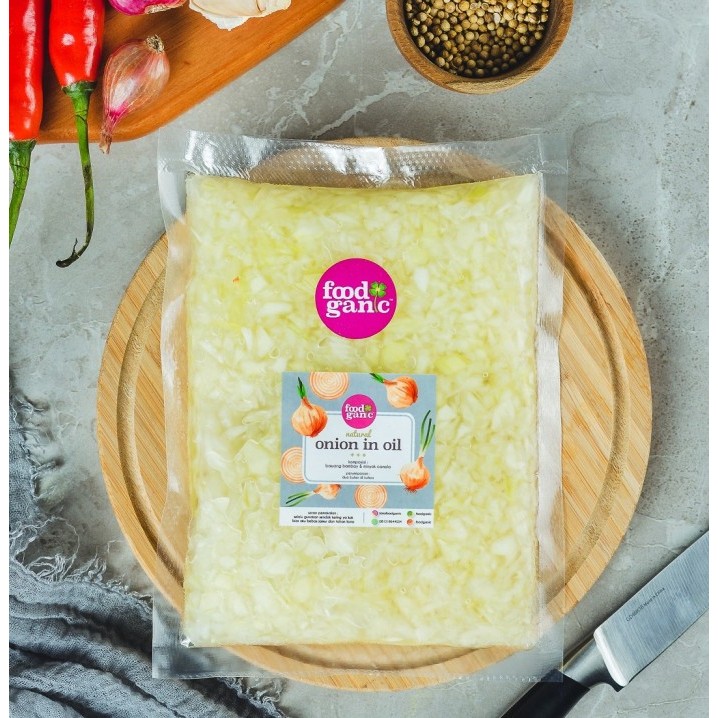 

✨TERLARIS -Refill Canola Bombai Bombay dalam Minyak Onion in Oil Cincang Iris - Refill Cincang, Coconut Oil