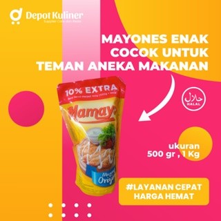 

Promo Mayones Mamayo Saos Mayonnaise 500 gr dan 1KG